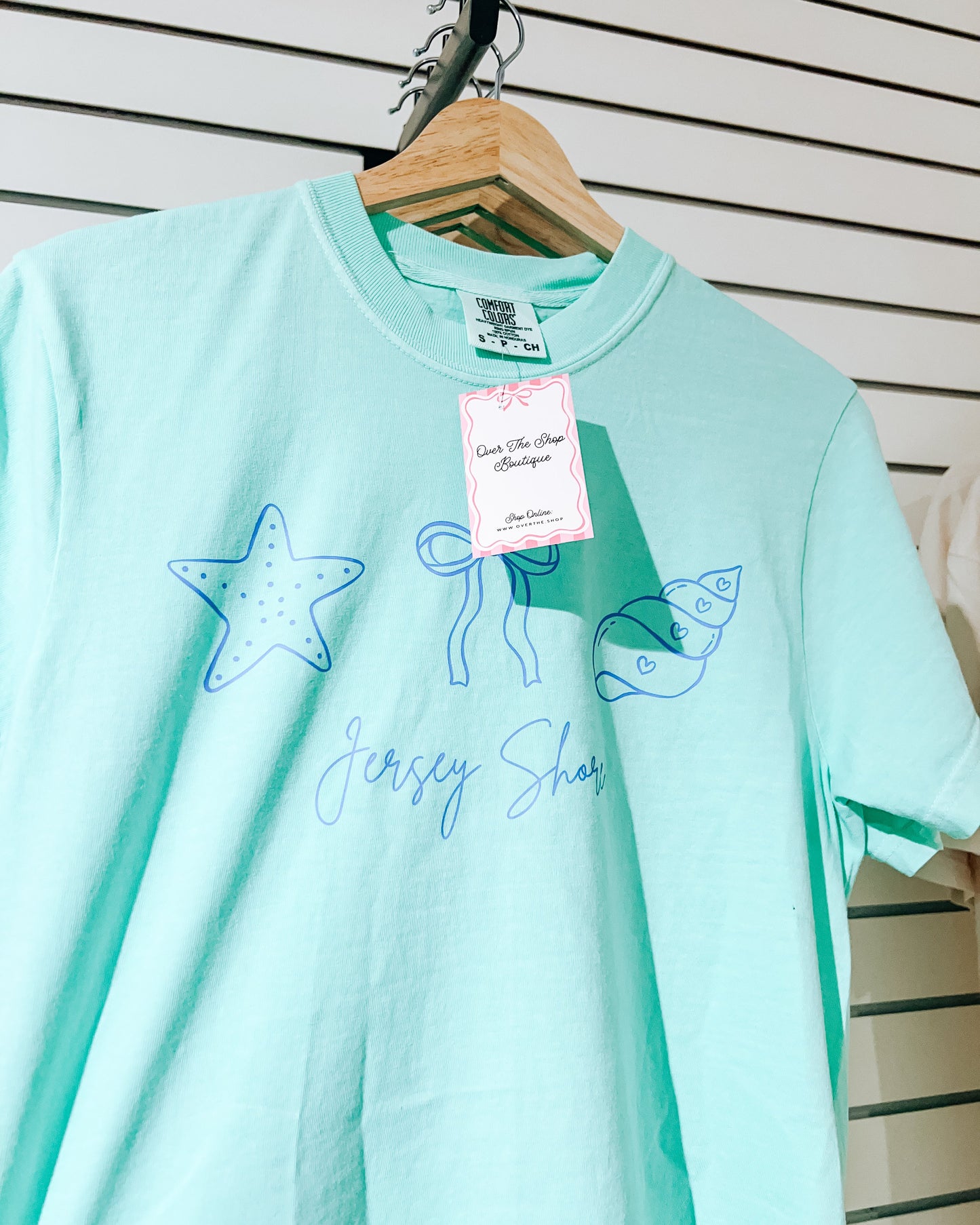 Jersey Shore Shells Comfort Colors Graphic Tee
