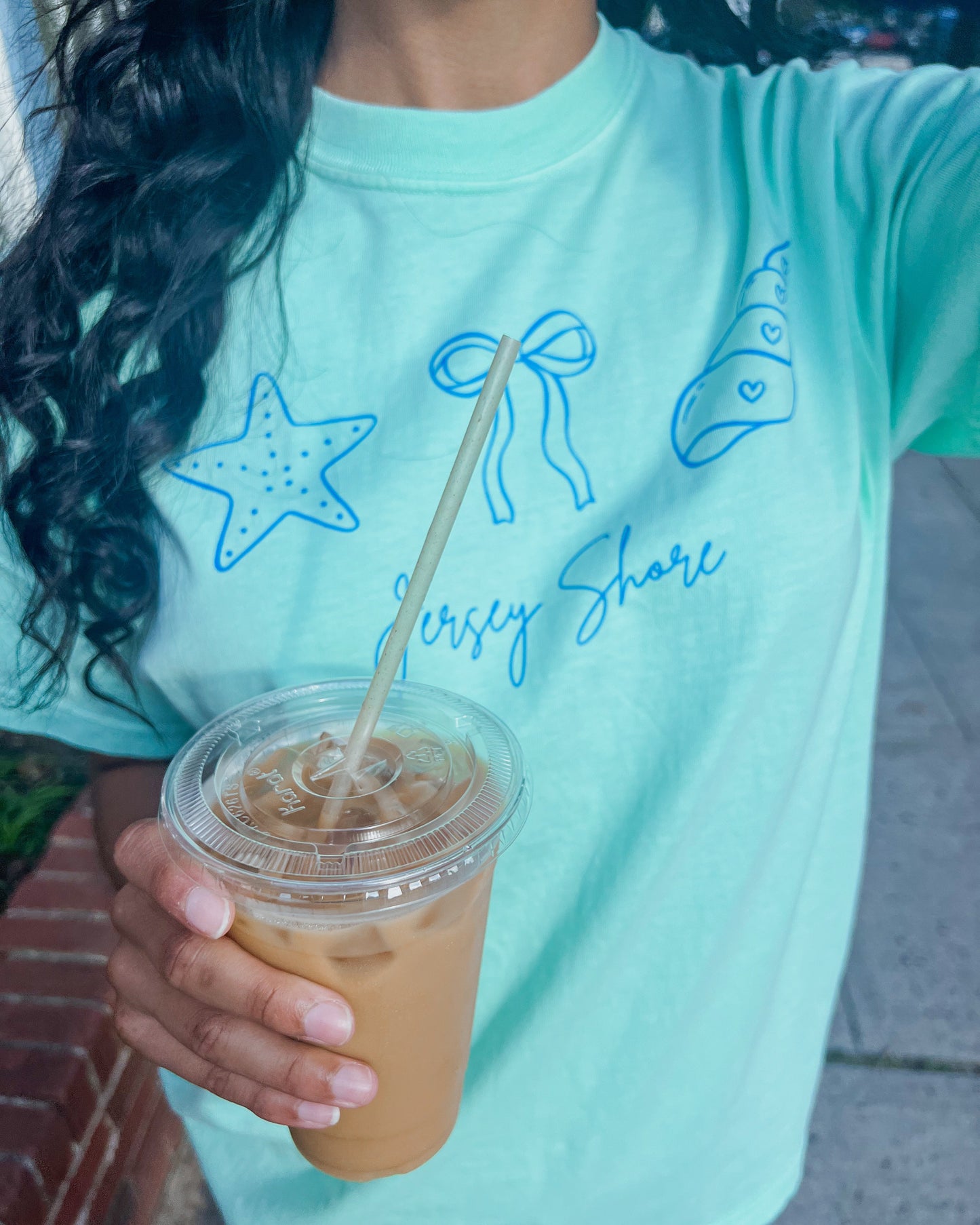 Jersey Shore Shells Comfort Colors Graphic Tee