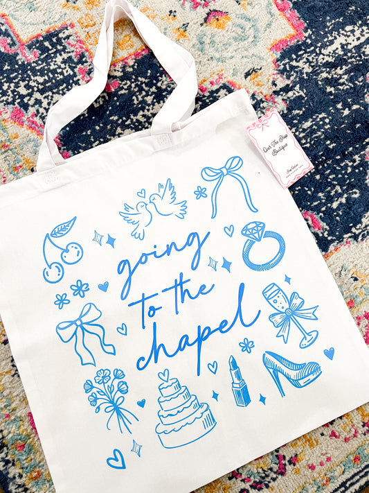 Going To The Chapel Tote Bag