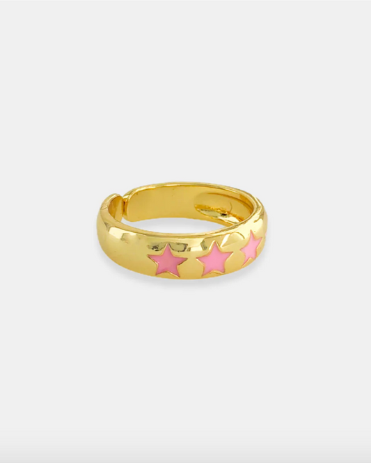 Gold Star Ring