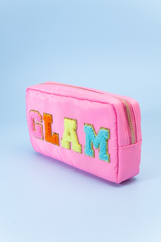Classic Glam Small Travel Makeup Pouch