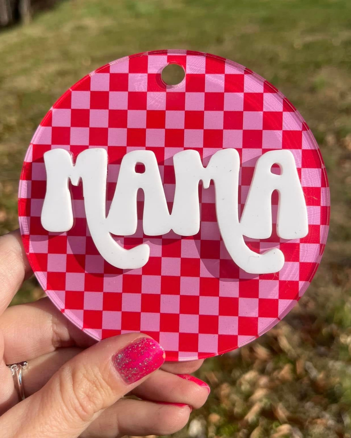Mama Hanging Car Charm