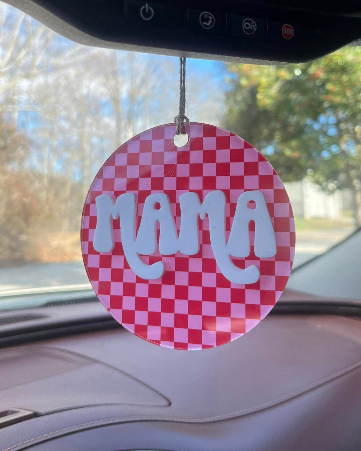 Mama Hanging Car Charm