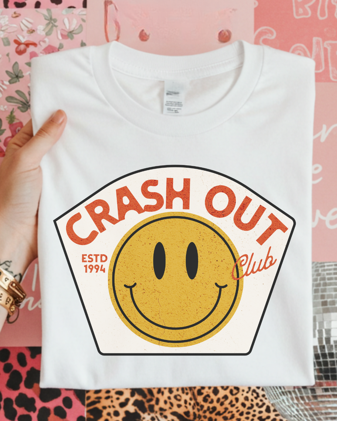 Crash Out Club Graphic Tee