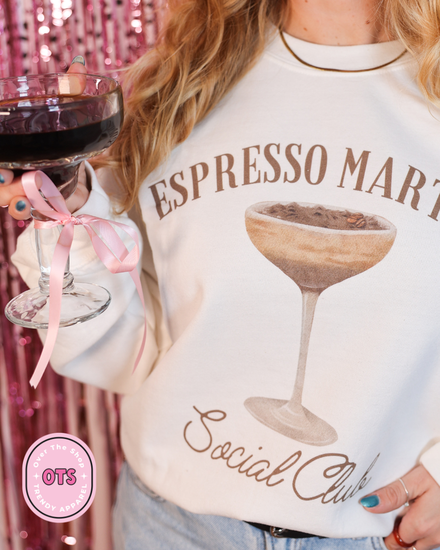 Espresso Martini Crewneck Sweater