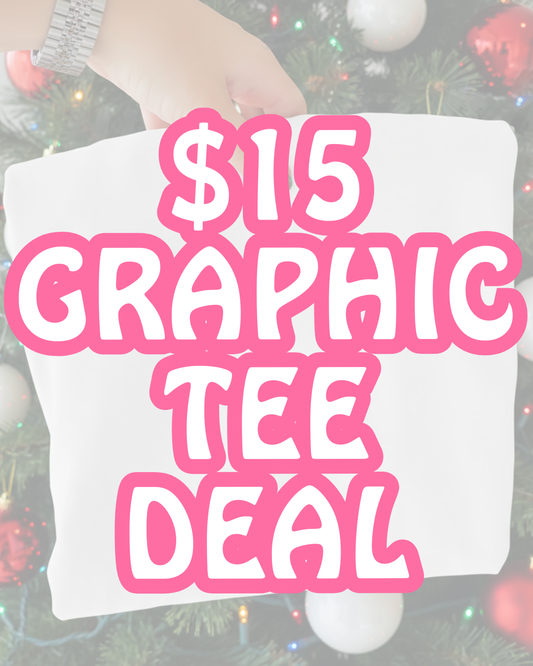 Black Friday Holiday $15 Graphic Tee