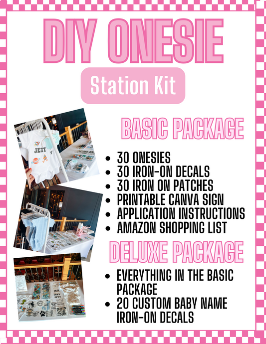 DIY Onesie Bar Kit