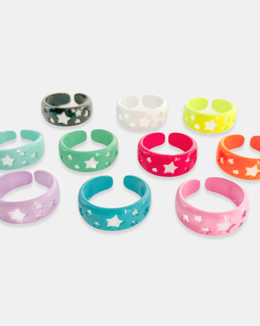 Colorful Star Ring