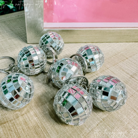 Disco Ball Keychain