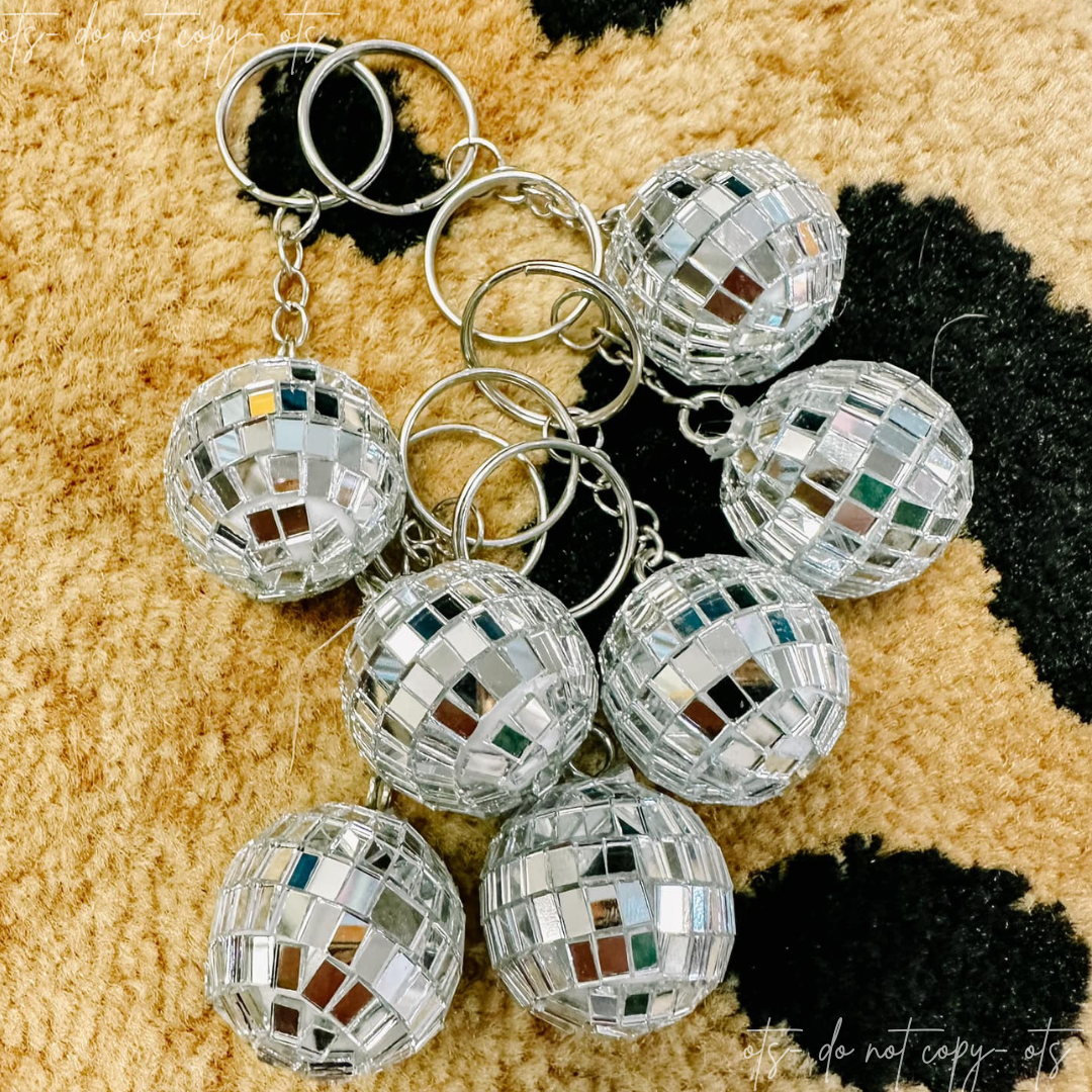 Disco Ball Keychain
