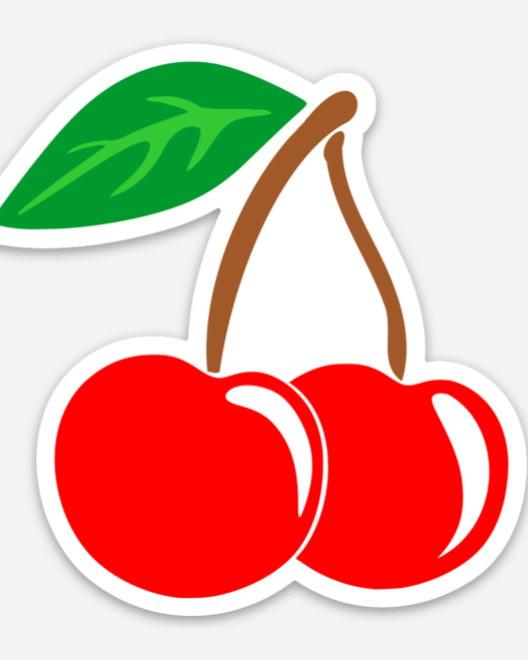 Cherry Sticker